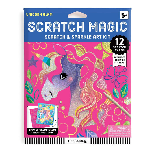Unicorn Glam Scratch Magic Chronicle Books