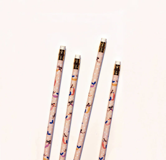 Mermaids Pencils - Set of 4 Mr. Boddington's Studio