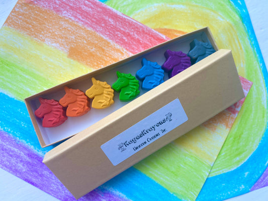 Unicorn Crayons Gift Box