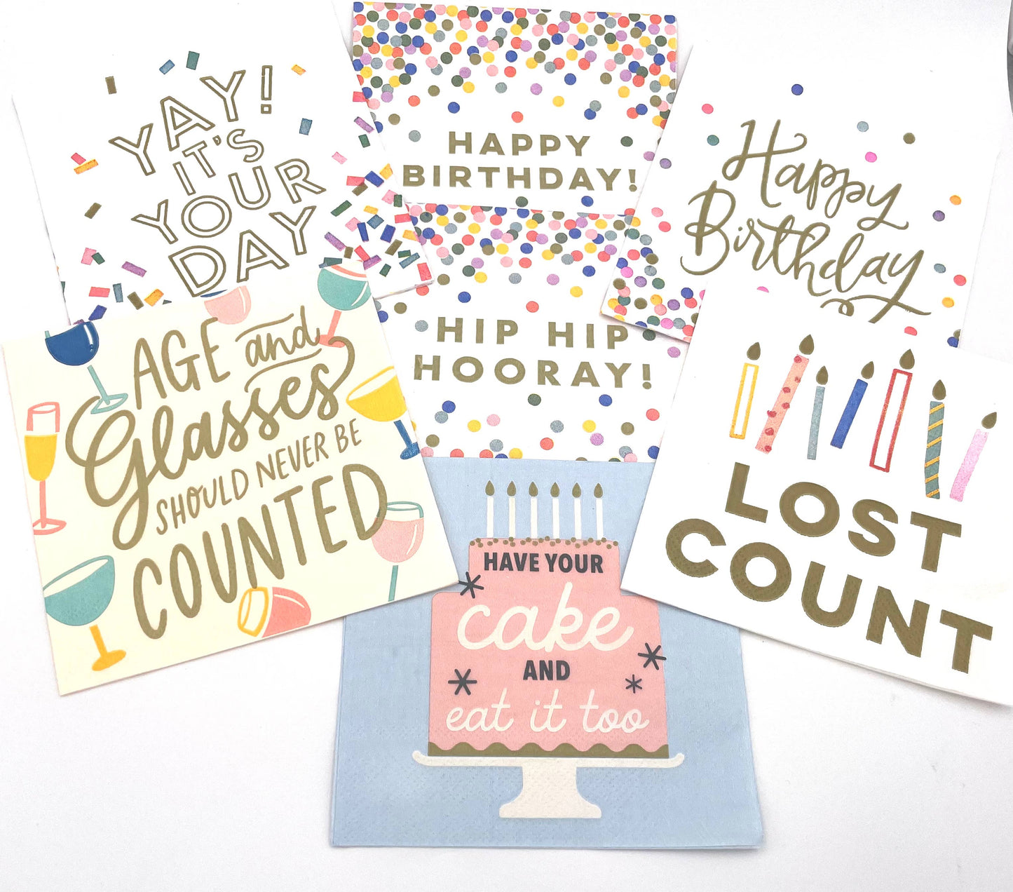 Cocktail Napkins | Hip Hip Hooray - 20ct