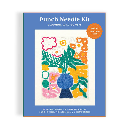 Blooming Wildflowers Punch Needle Kit Chronicle Books