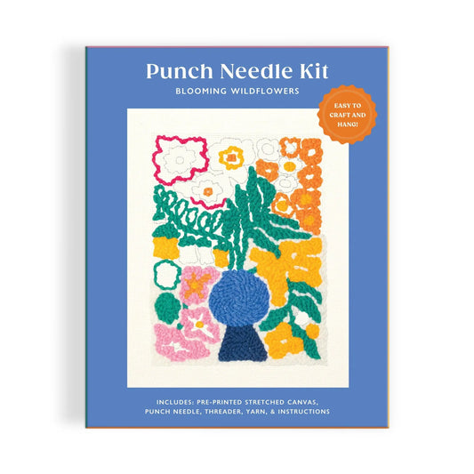 Blooming Wildflowers Punch Needle Kit Chronicle Books