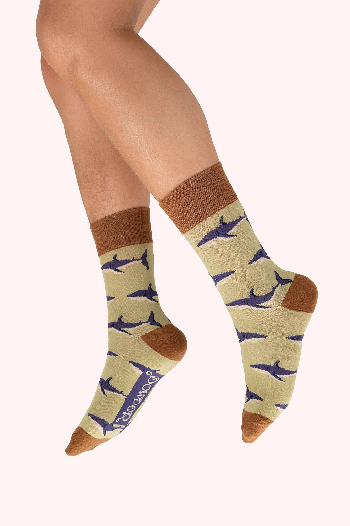 Sharky, Sage Men's Socks Powder Design inc - US