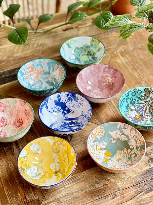 Patina Vie Artisan Tidbit Bowls Various Colors Patina Vie