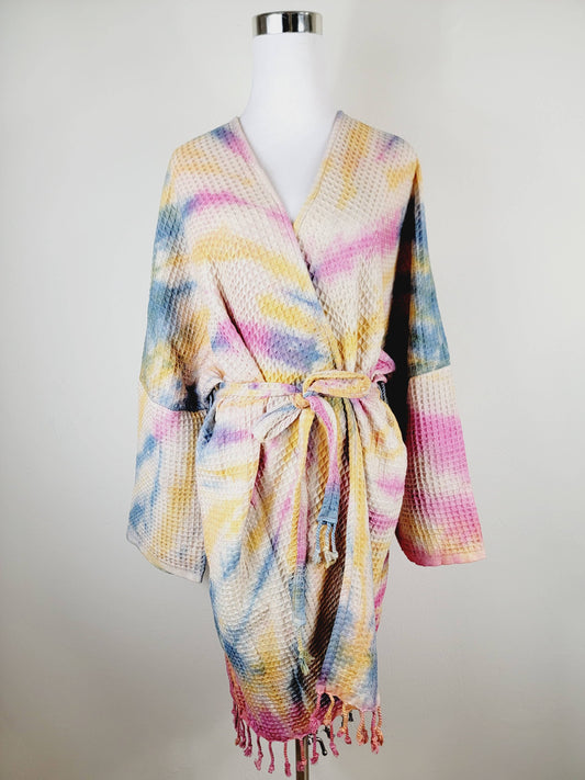 Unisex Robe,Beach robe,Bath robe and spa,Honeycomb Woven