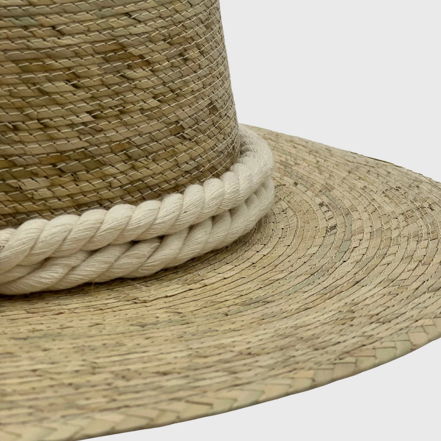 Indiana Palm Hat - PINK Leaves Macrame Band Chisme Lifestyle