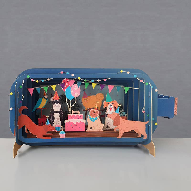 Message in a Bottle Pop Up Card Alljoy Design