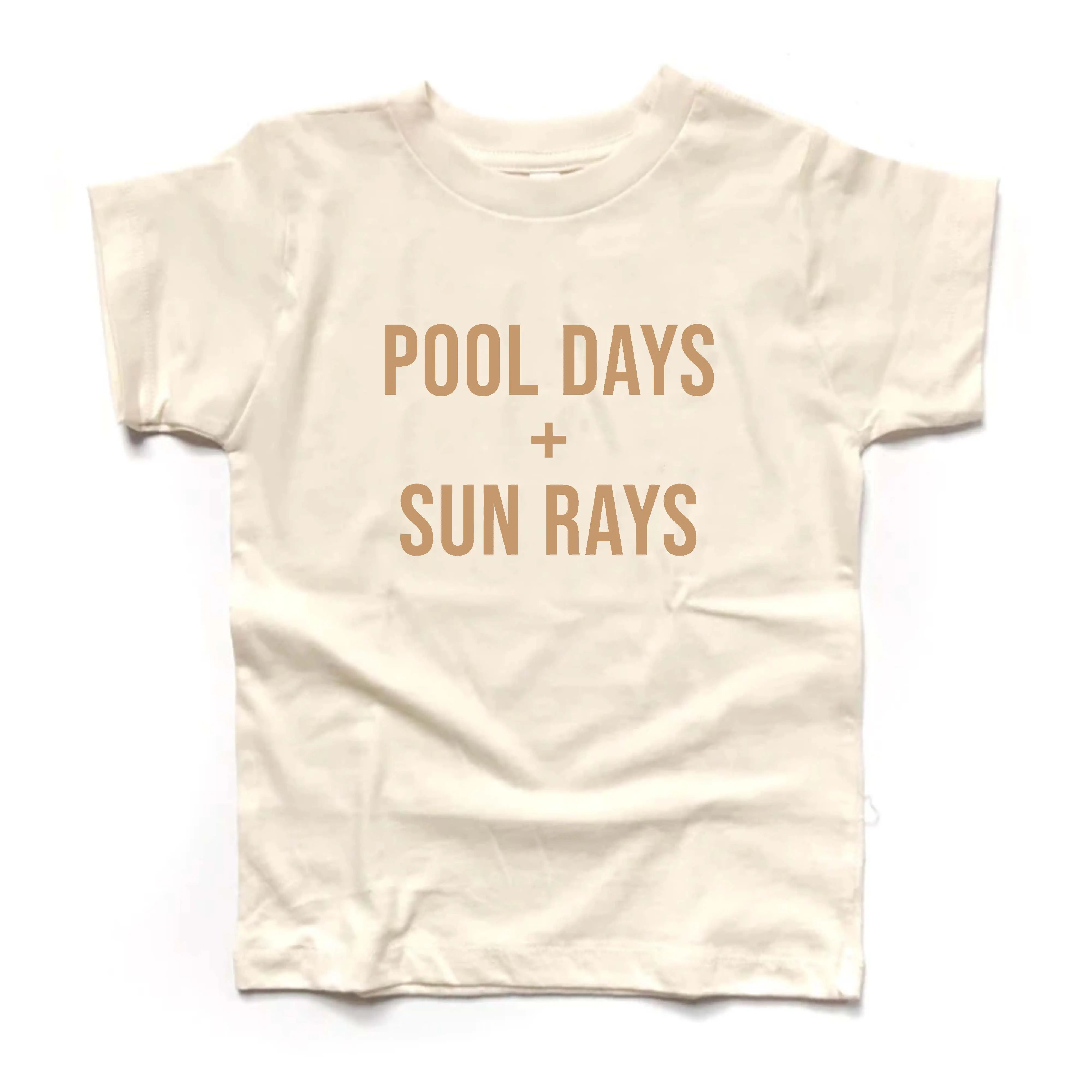 Pool Days + Sun Rays | Kids Summer Shirt Holland Ave Clothing