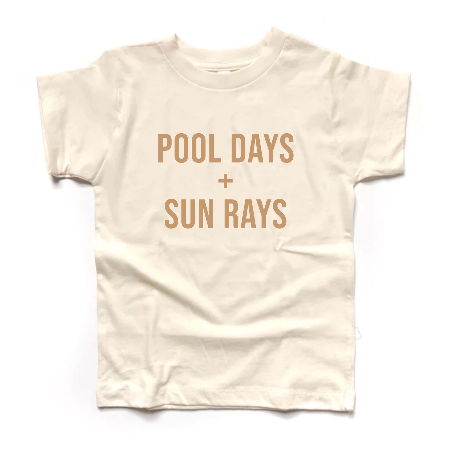 Pool Days + Sun Rays | Kids Summer Shirt