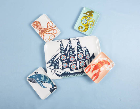 CAPRI SEAHORSE VALET TRAY THOMASPAUL