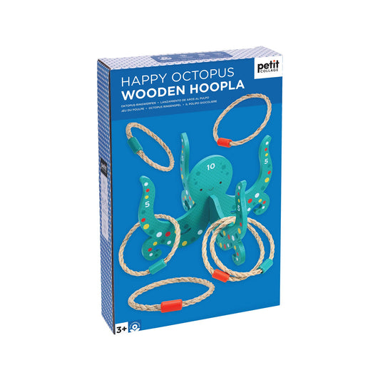Happy Octopus Wooden Hoopla Chronicle Books