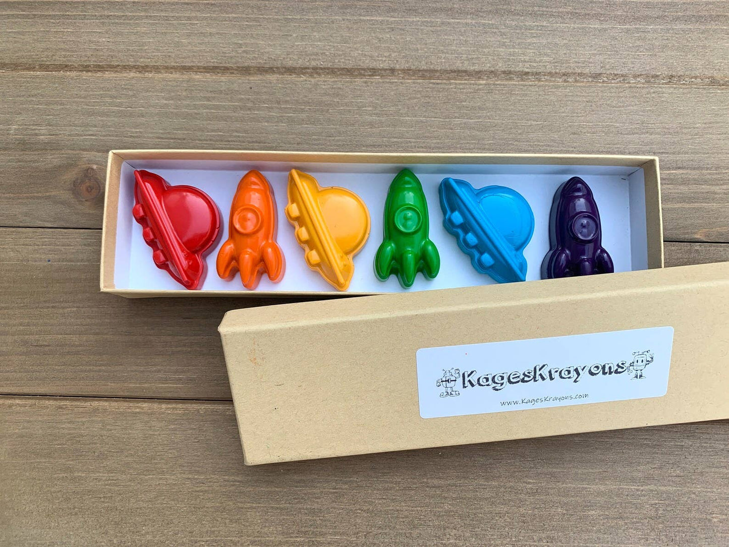 Space Crayons Gift Box
