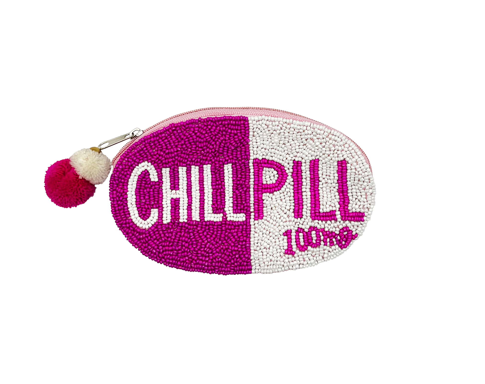 CHILL PILL 100mg BEADED COIN POUCH Pizzazz, Inc.