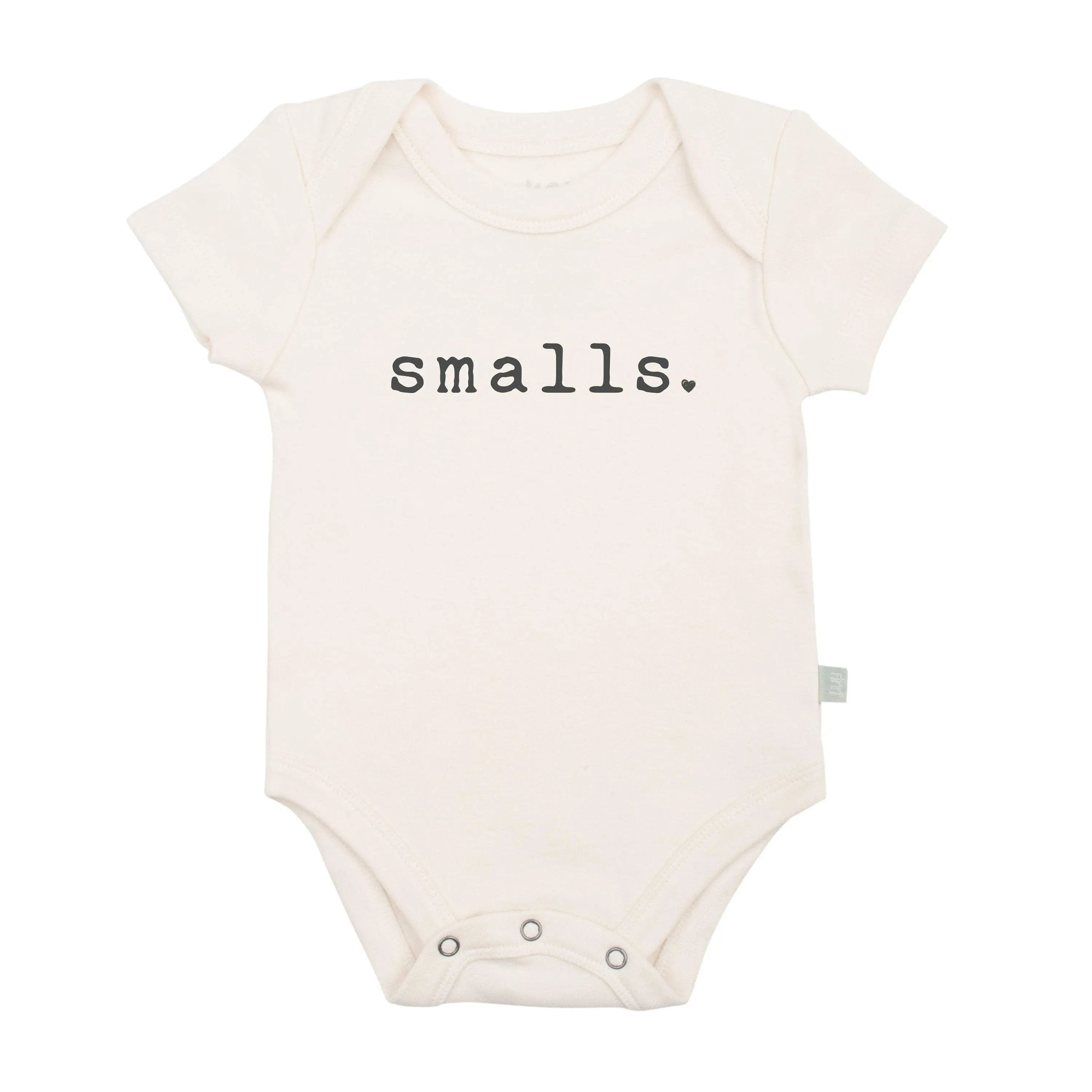 Smalls Baby graphic organic bodysuit Finn + Emma