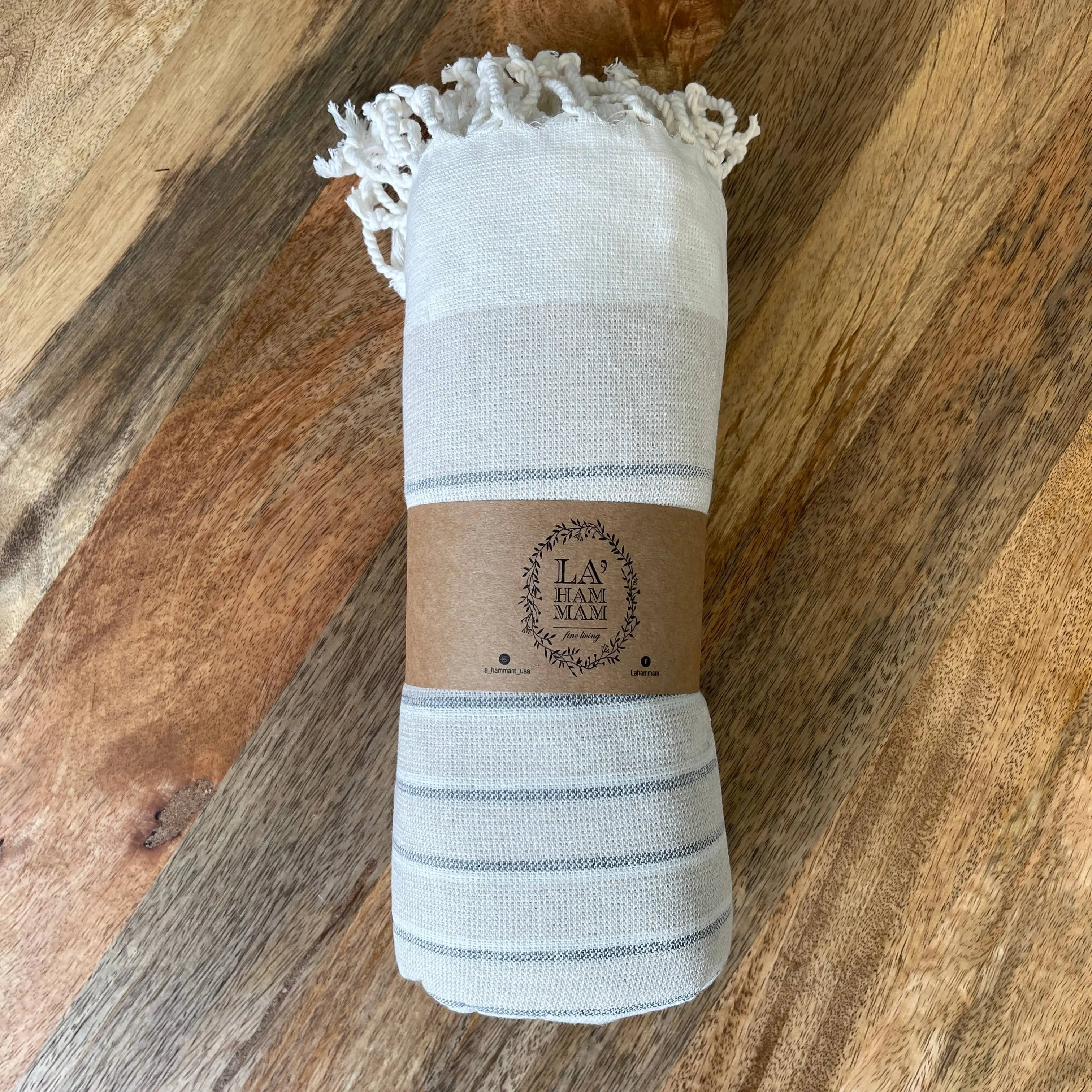 Eftelia Peshtemal Cotton Beach Towel La Hammam