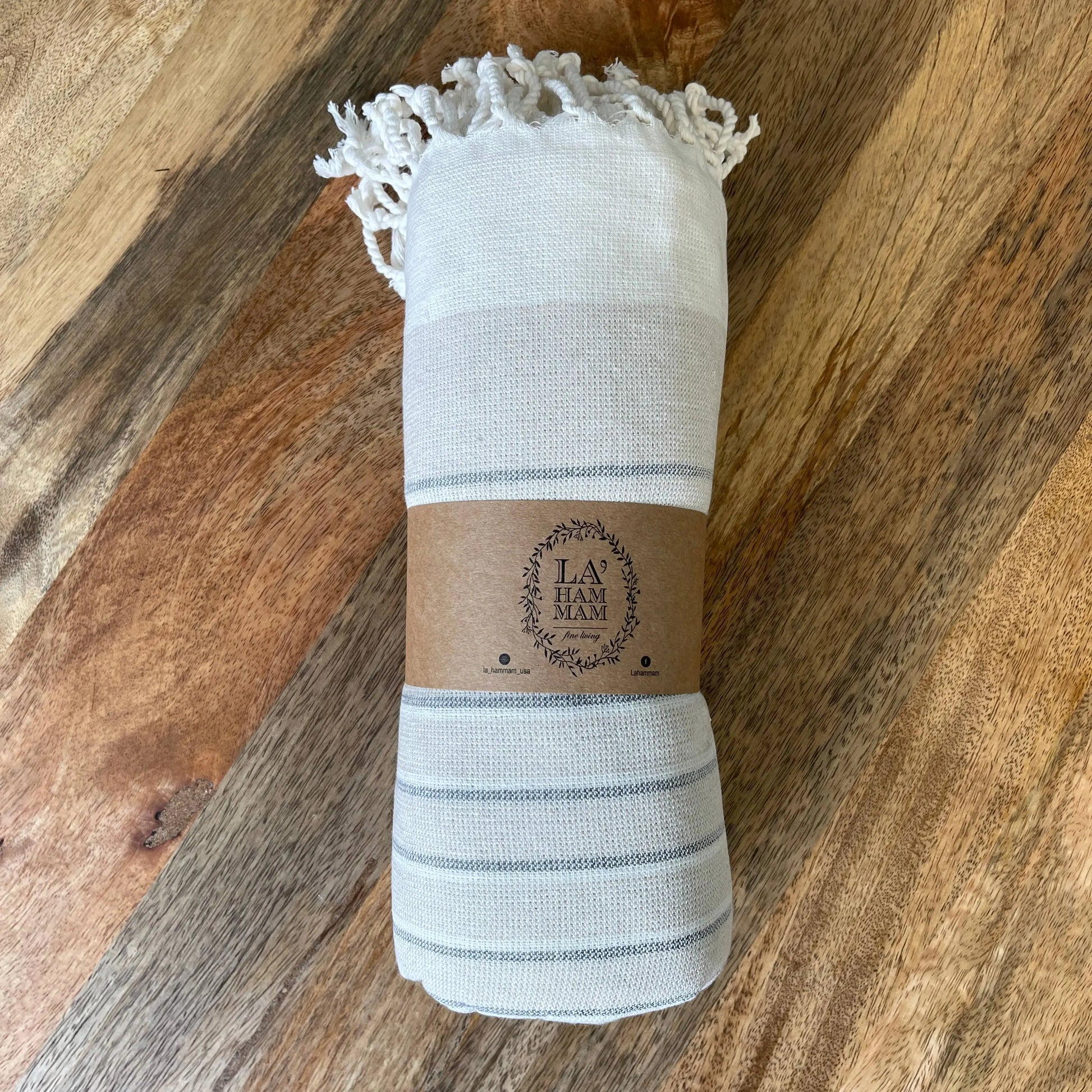 Eftelia Peshtemal Cotton Beach Towel La Hammam