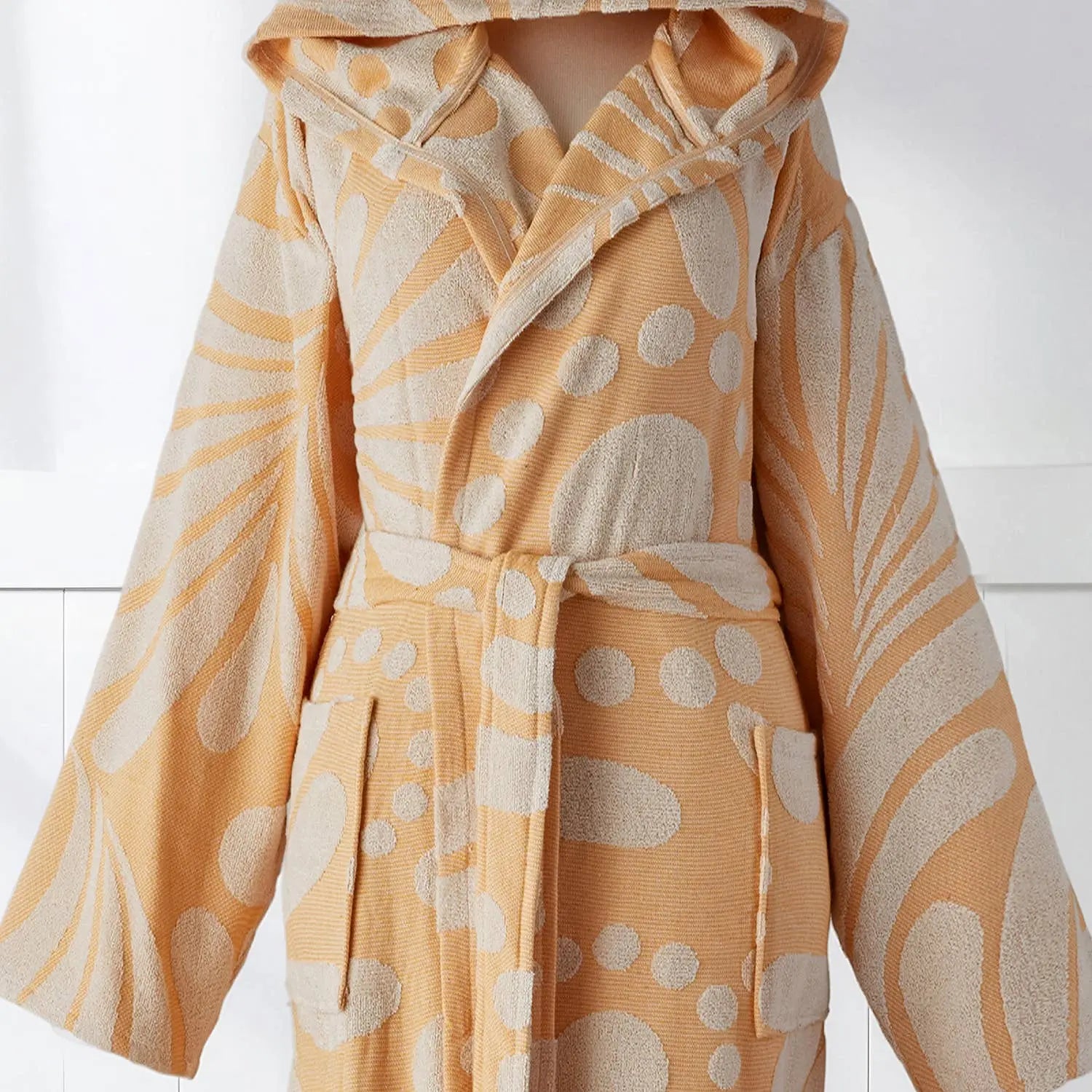 Swirl Bathrobe Turkish Cotton Quick dry Resort Robe Kikoya