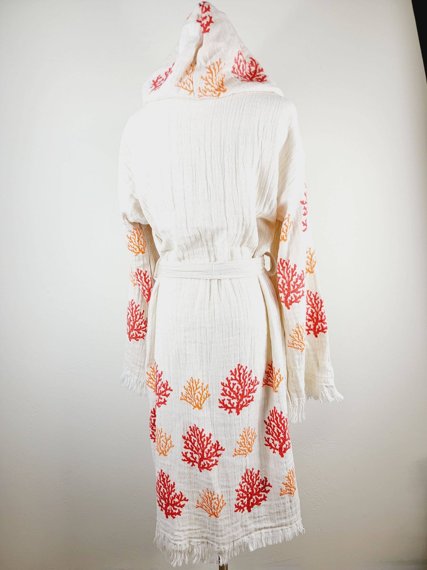 Muslin Robe, Beach robe, Bath robe and spa,Unisex Robe Reef