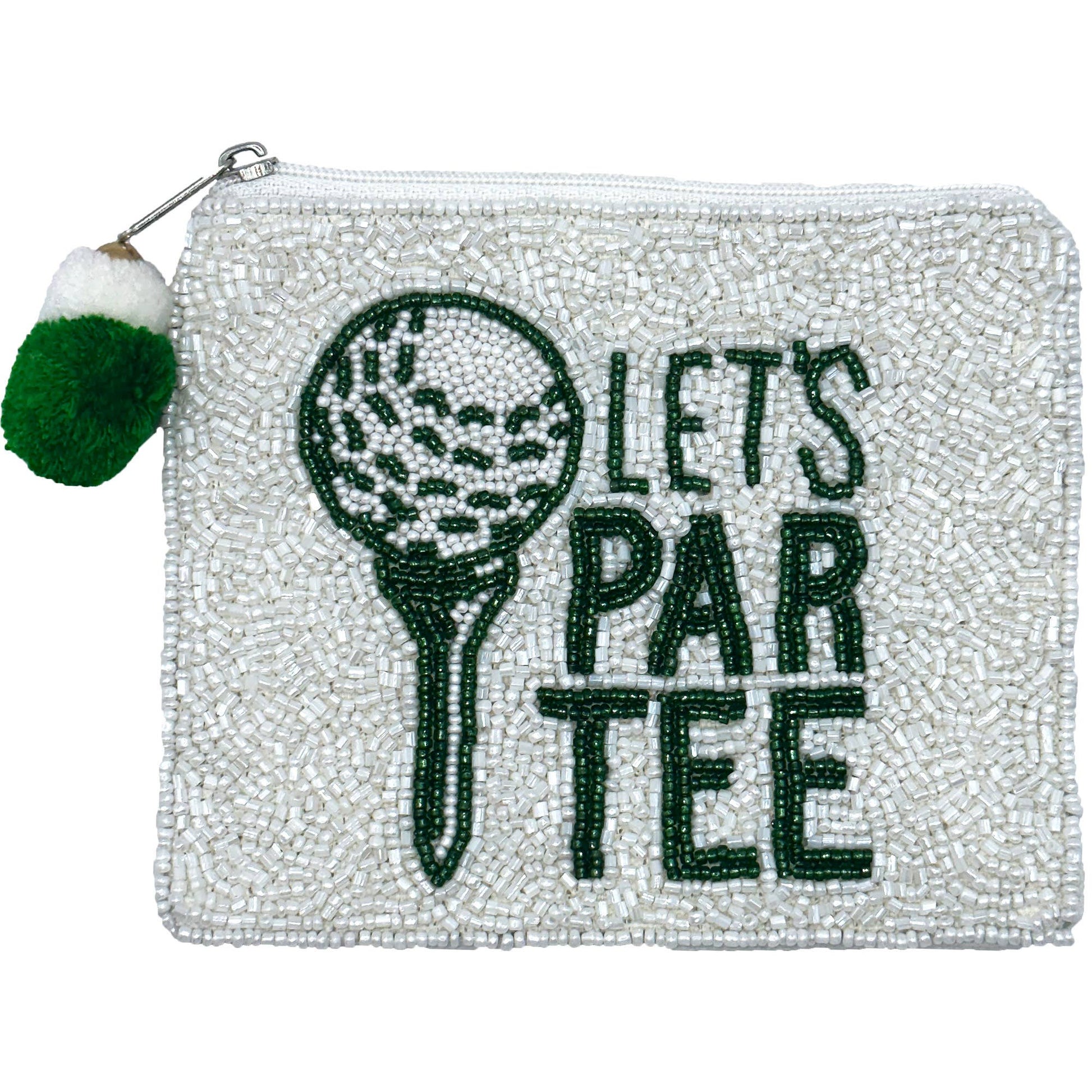 LET'S PAR TEE BEADED COIN POUCH Pizzazz, Inc.