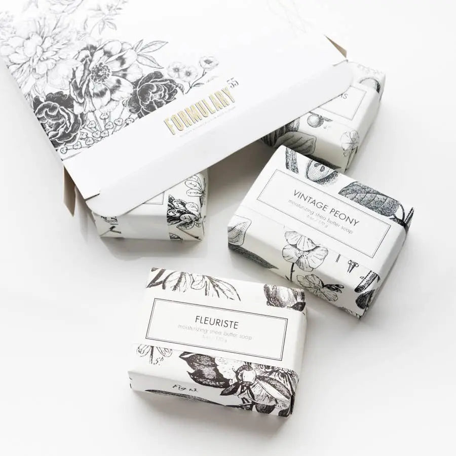 Soap Giftset - Floral Lovers Set of 4 Formulary 55