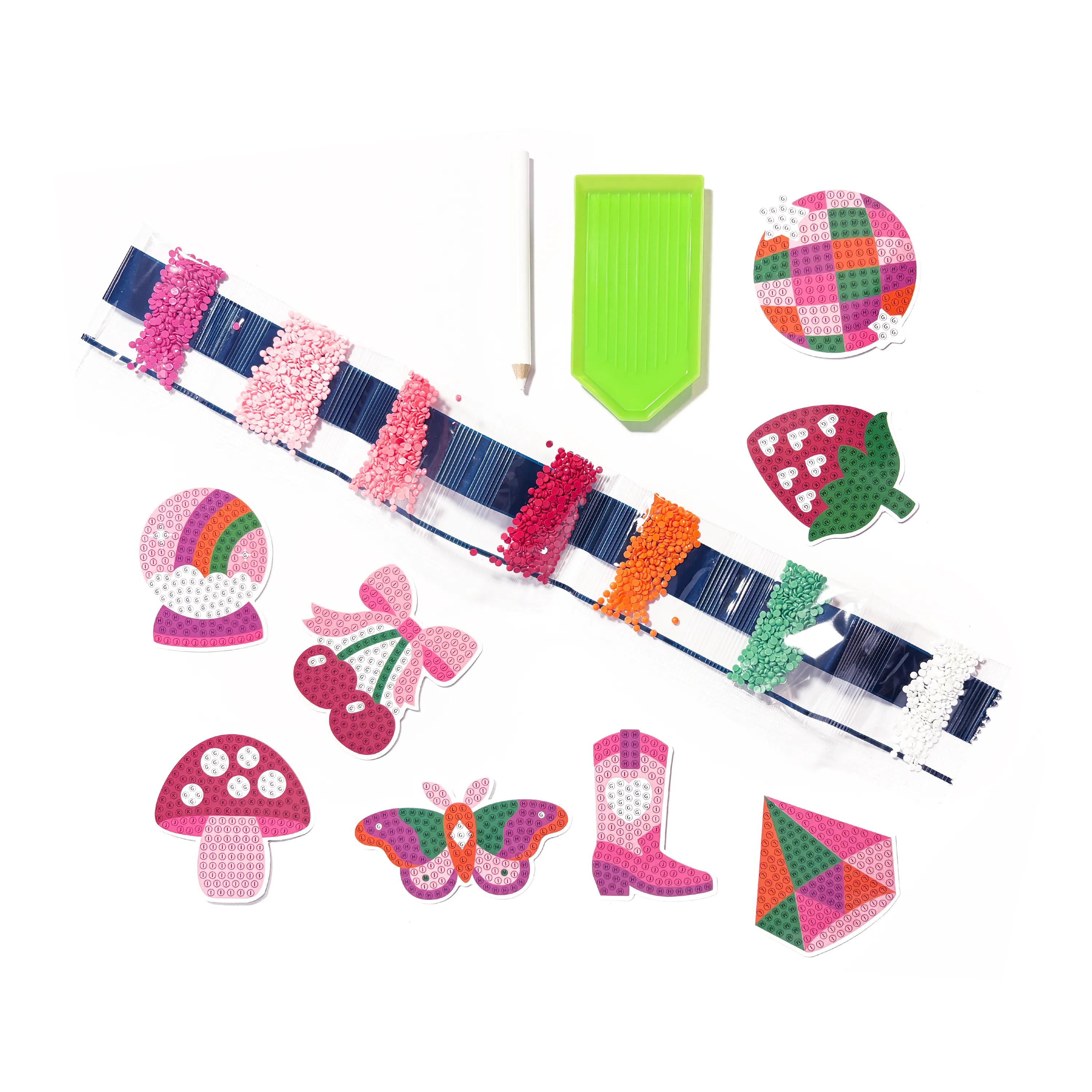 Mini Razzle Dazzle DIY Gem Sticker Kit - Magic Mood OOLY