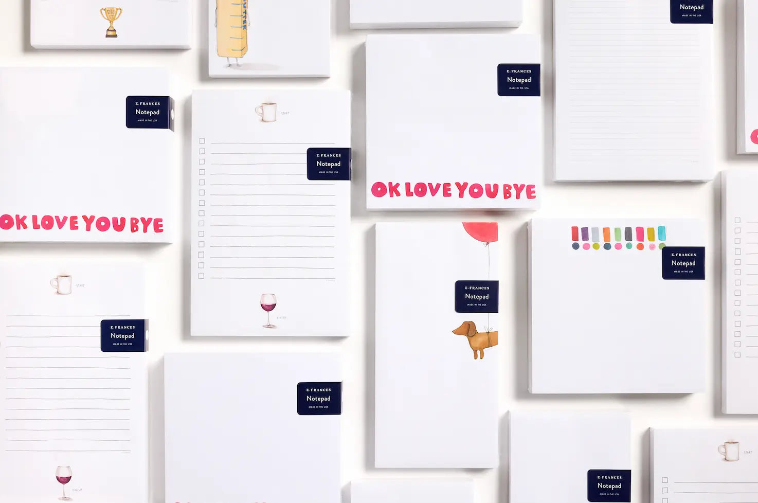 Chubby Heart Chunky Notepad E. Frances Paper