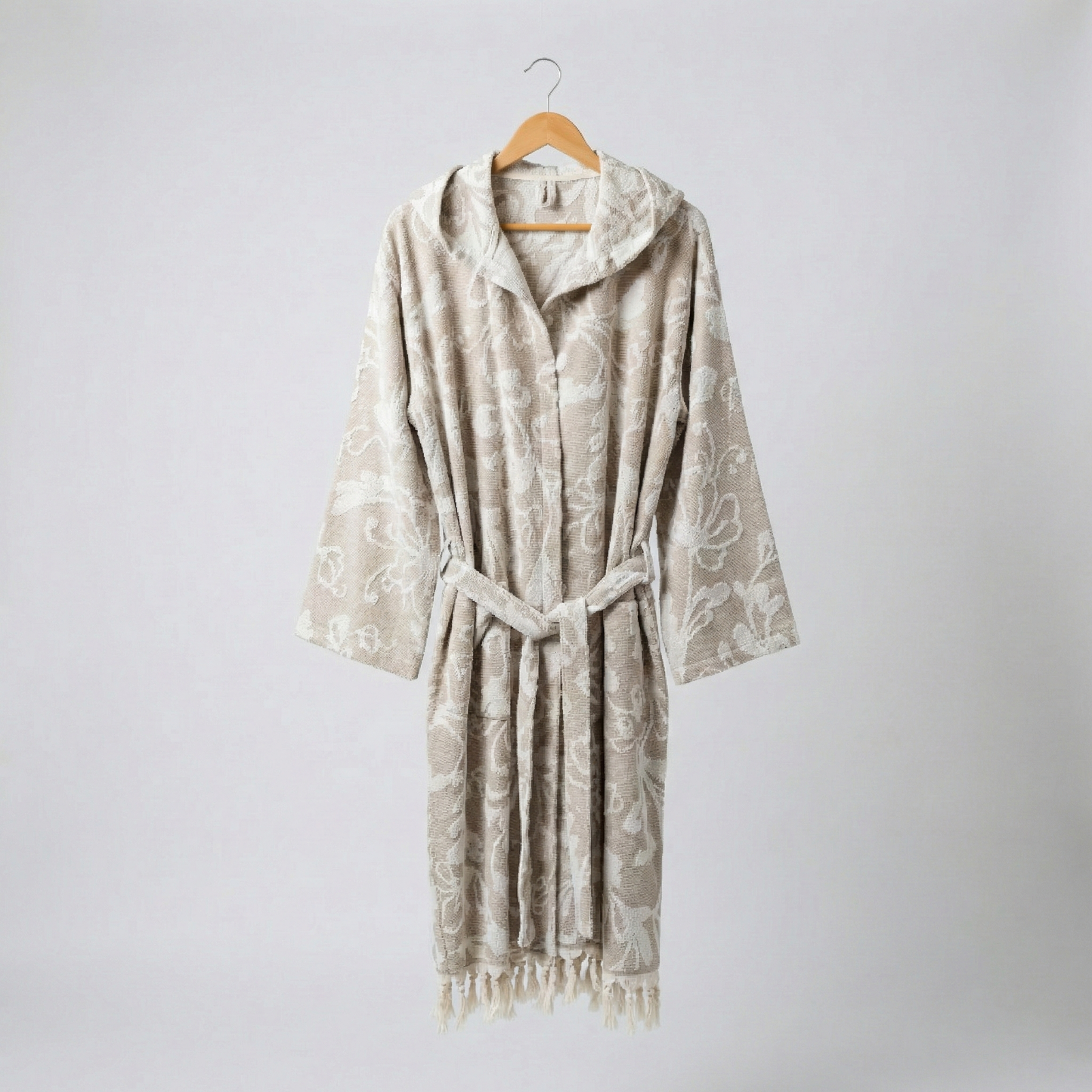 Raised Terry Bathrobe Turkish Cotton Light Quick-dry Resort Kikoya