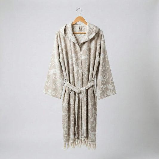 Raised Terry Bathrobe Turkish Cotton Light Quick-dry Resort Kikoya