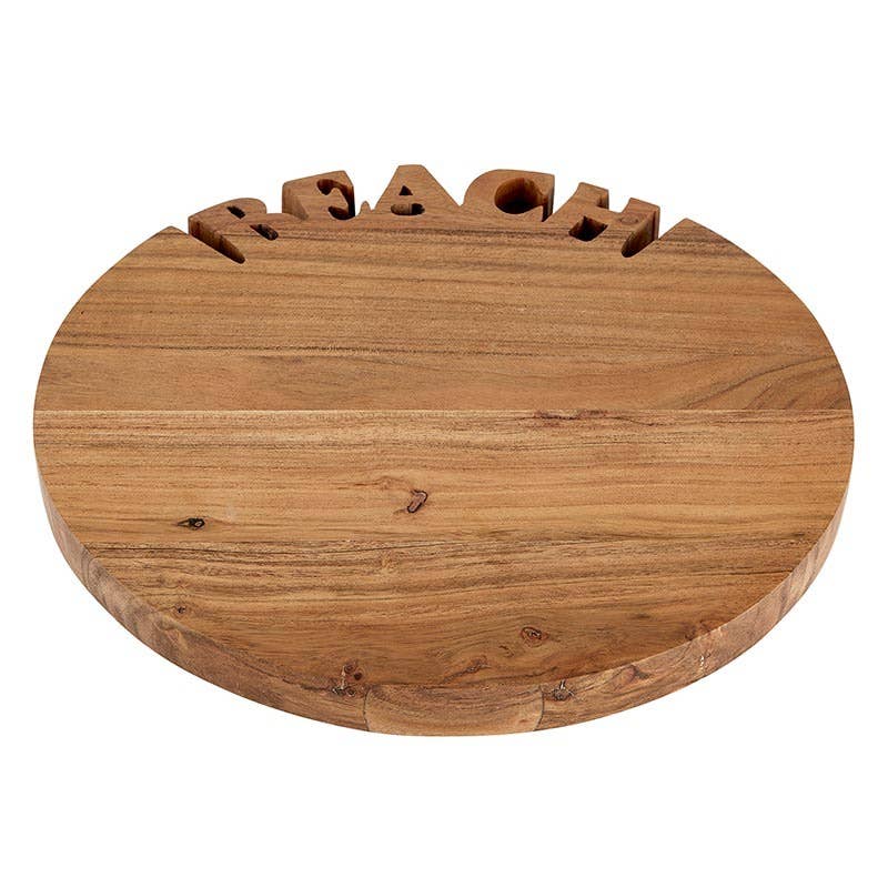 Beach Face to Face Cutting Board
