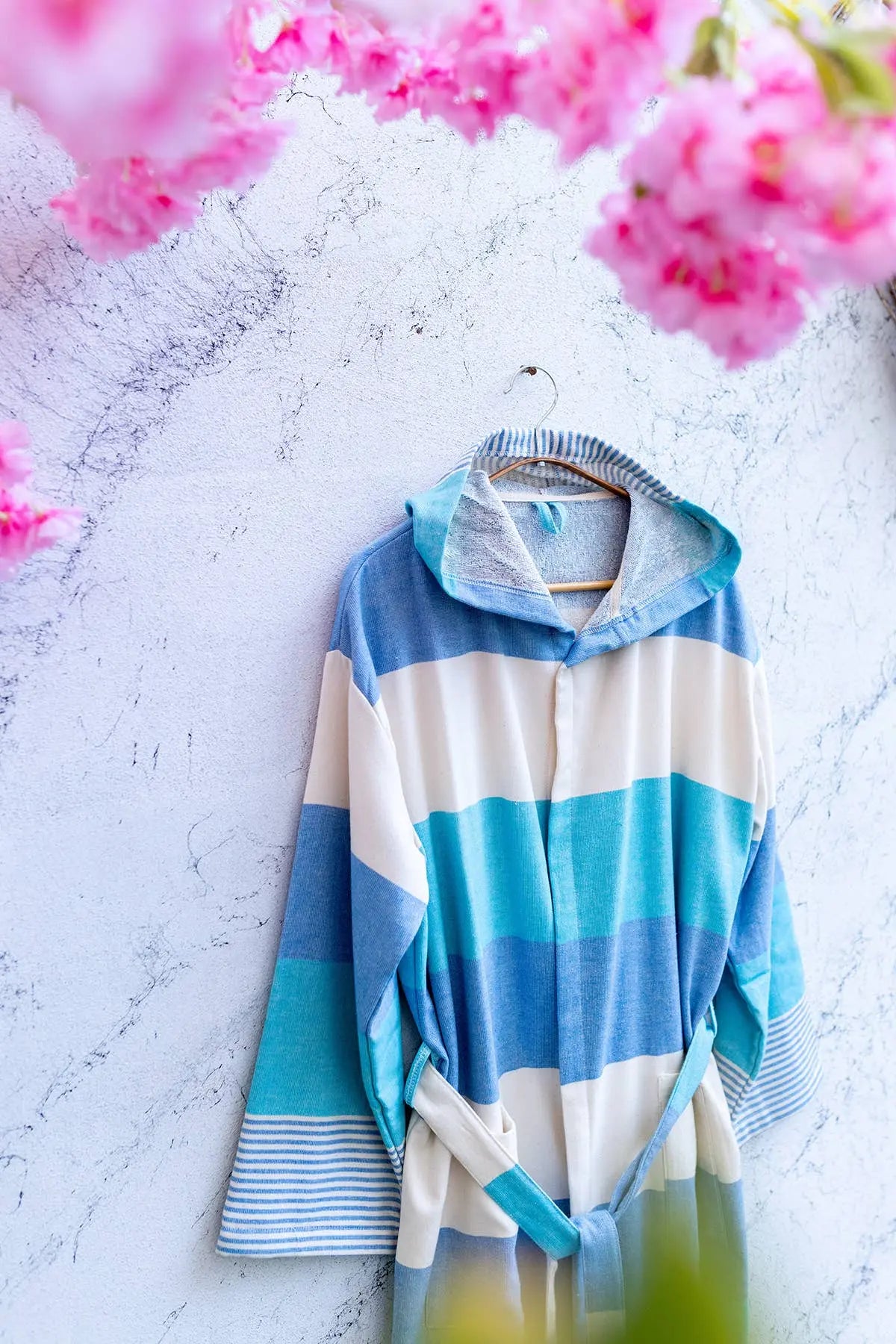Bathrobe Turkish Cotton Light Weight Quick dry Resort Robe Kikoya