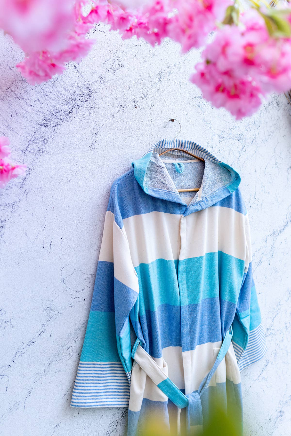 Bathrobe Turkish Cotton Light Weight Quick dry Resort Robe