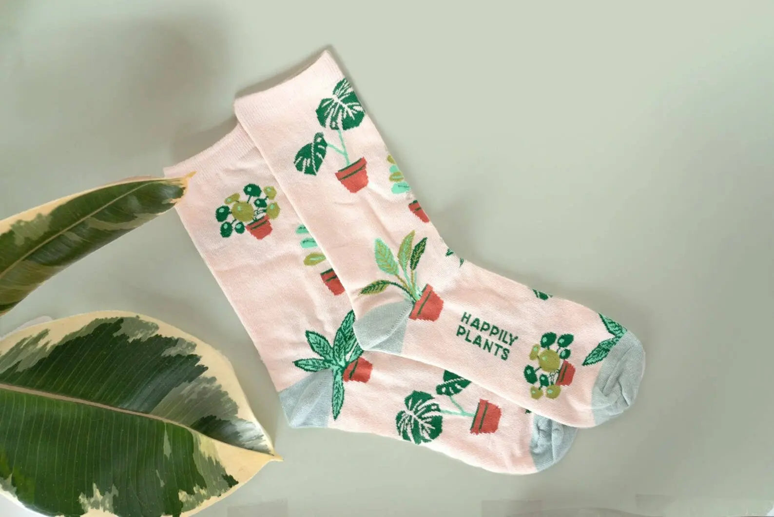Plant Socks - Cotton Blend Happily Plants