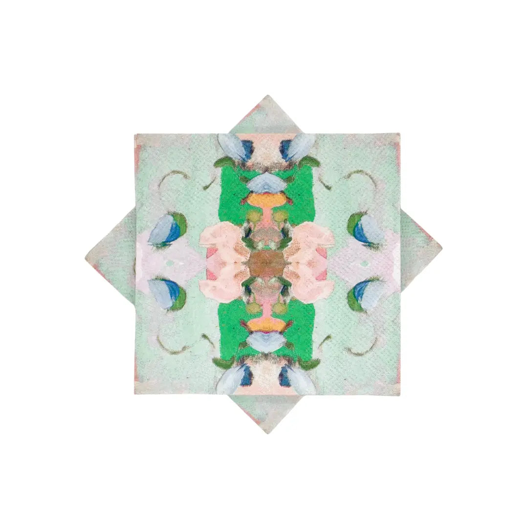 Napkins Green Monet's Garden Green Laura Park Designs