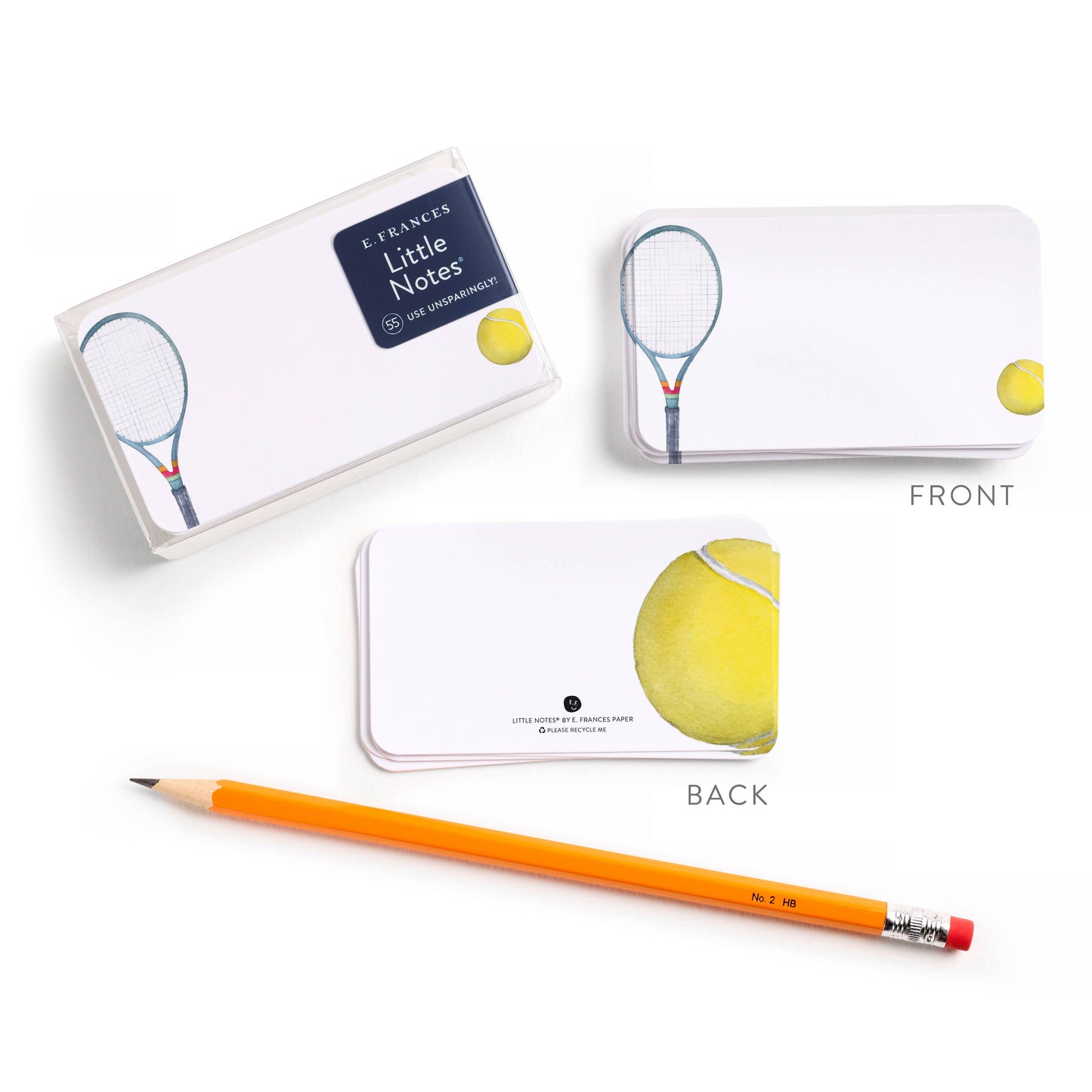 Tennis Little Notes® E. Frances Paper