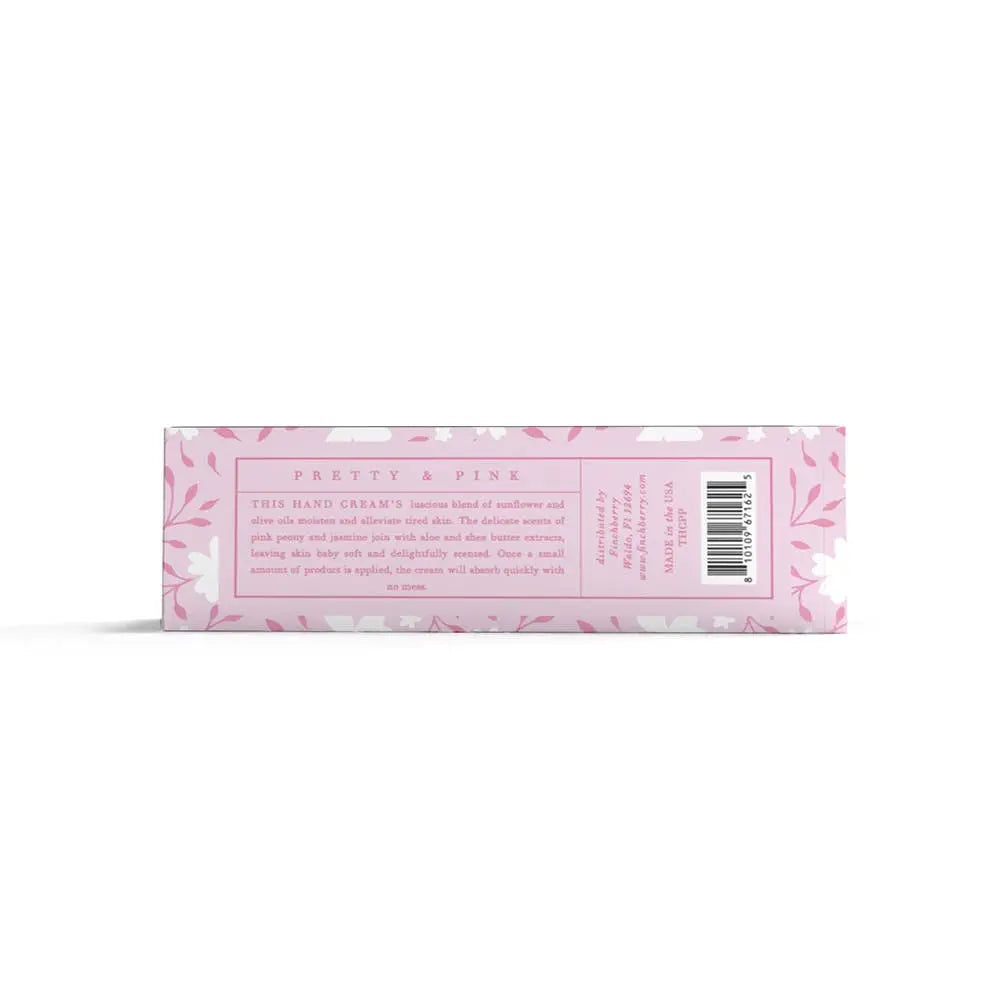 Pretty in Pink Moisturizing & Hydrating Travel Hand Cream FinchBerry
