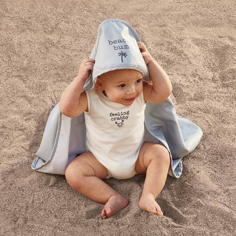 Quick Dry Beach Towel with Hood - Beach Bum