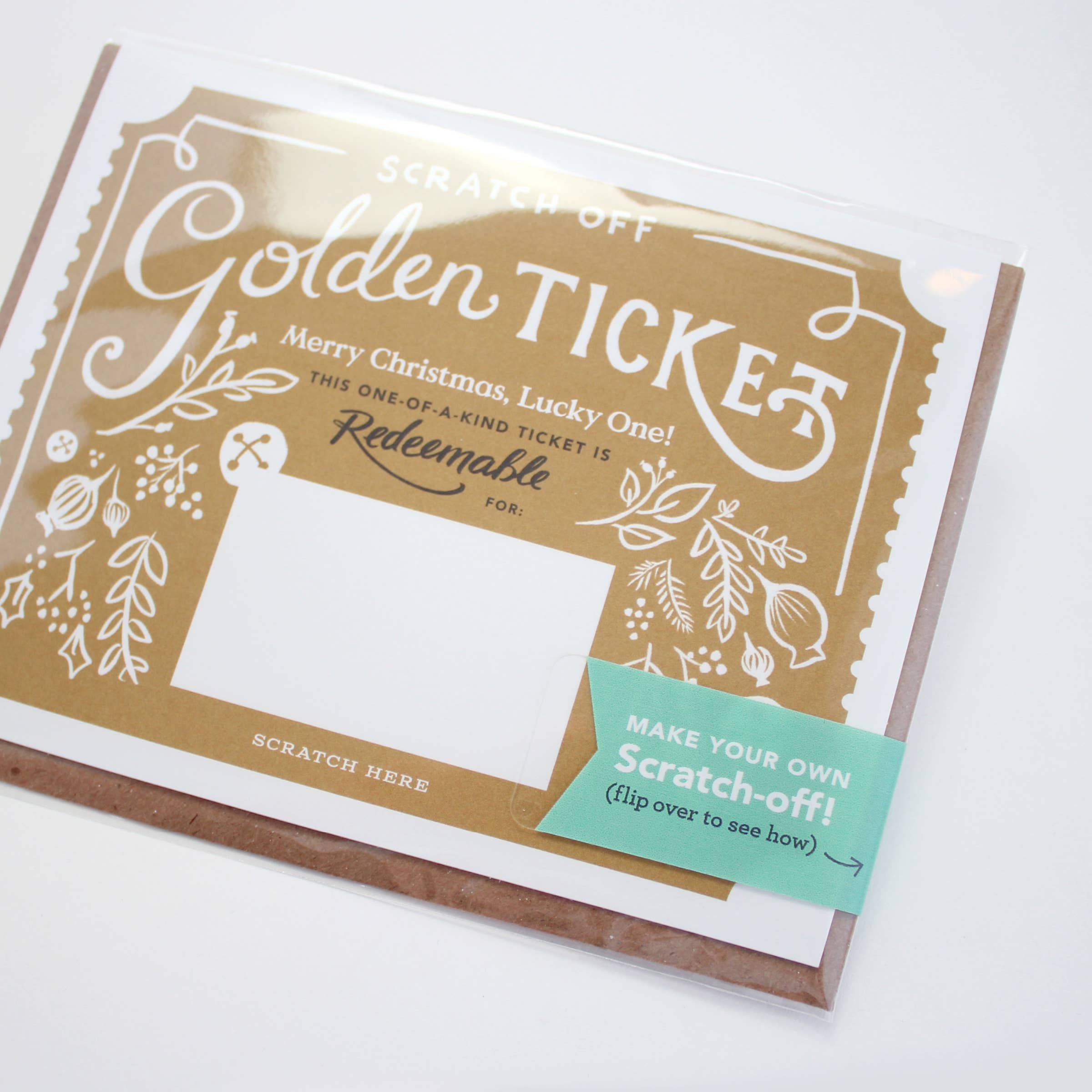 Scratch-off Card - Golden Ticket
