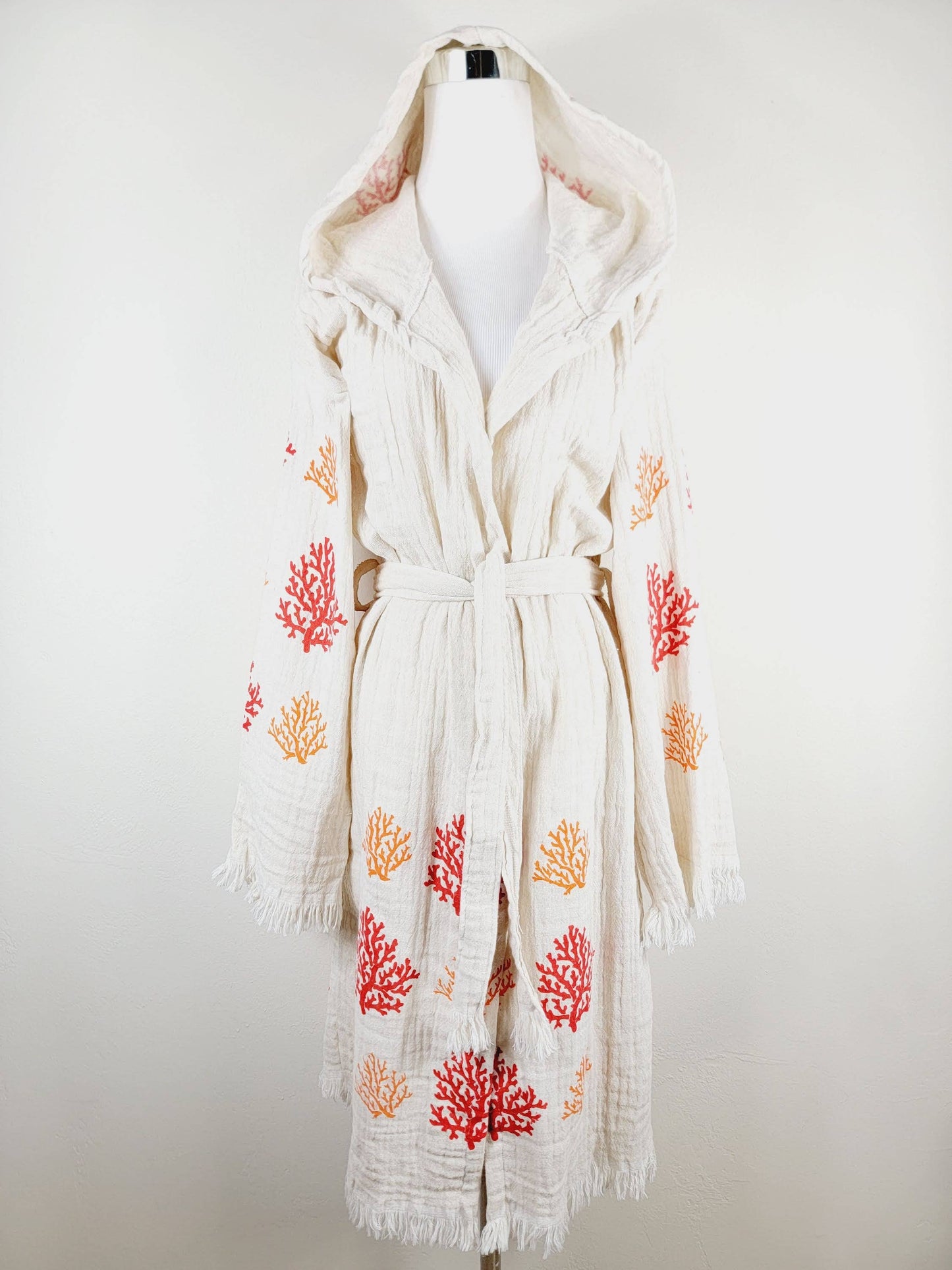 Muslin Robe, Beach robe, Bath robe and spa,Unisex Robe Reef