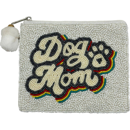 DOG MOM BEADED COIN POUCH Pizzazz, Inc.