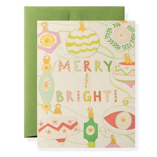 Merry & Bright Greeting Card