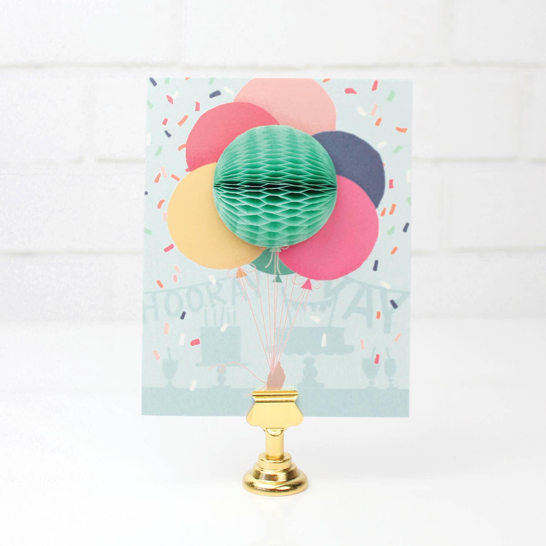 Balloon Bunch - Birthday Pop-up Card