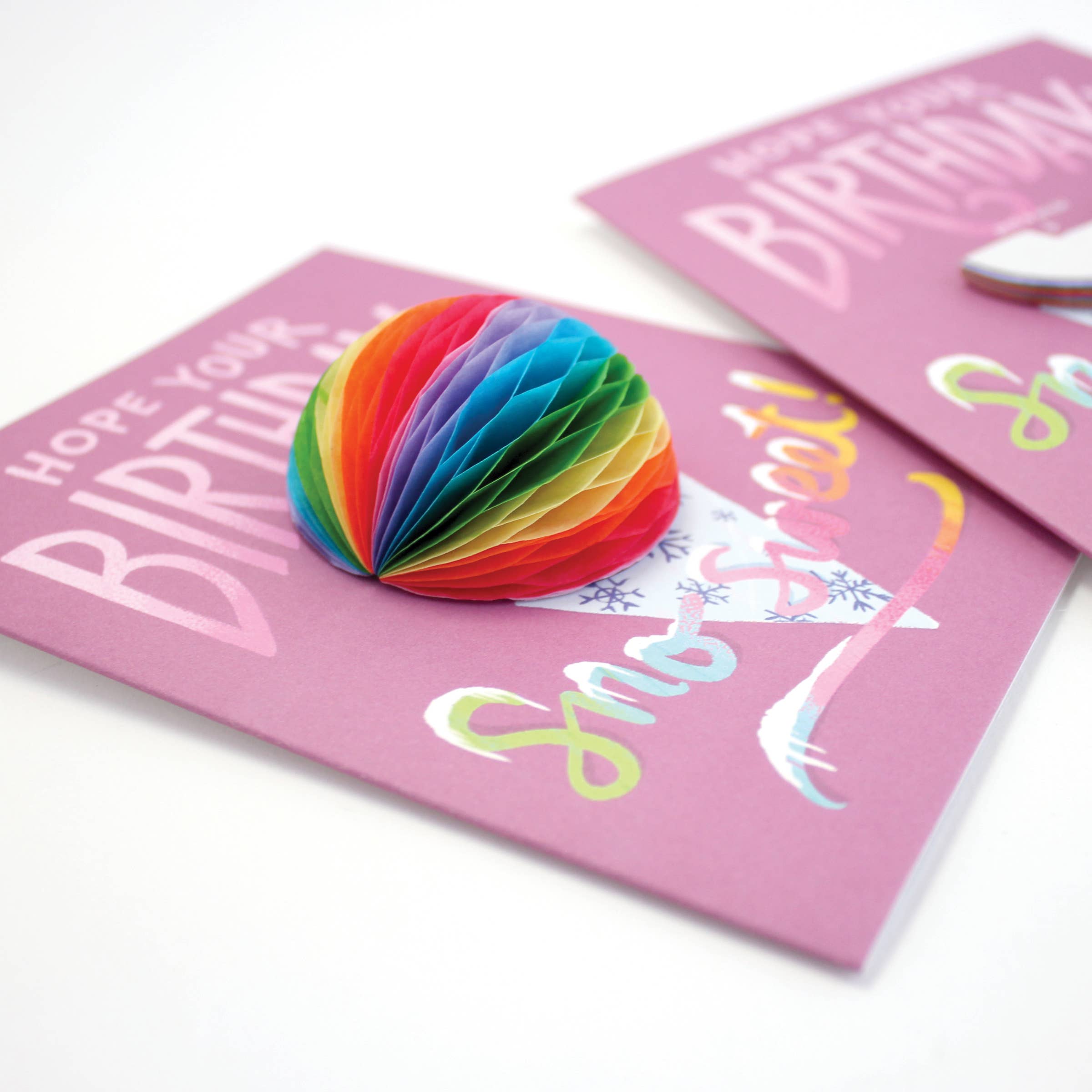 Sno Cone Pop-up Card Birthday