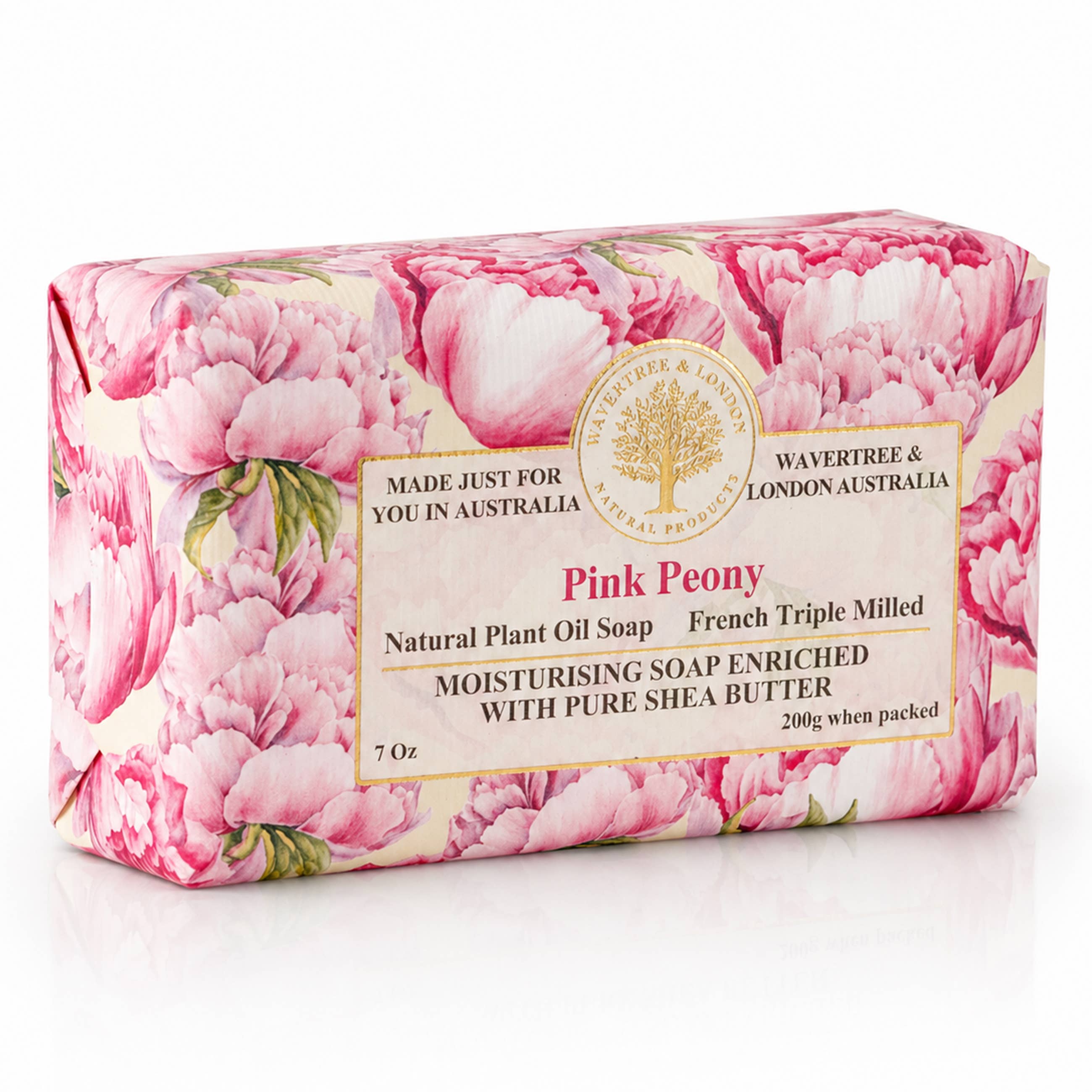 Pink Peony Luxury Soap Bar
