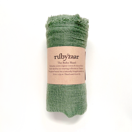 Boho Scarf - Forest Rubyzaar