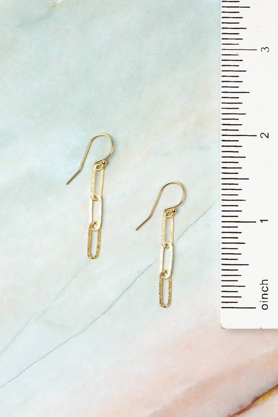 Ocean Waves Dangle Earrings