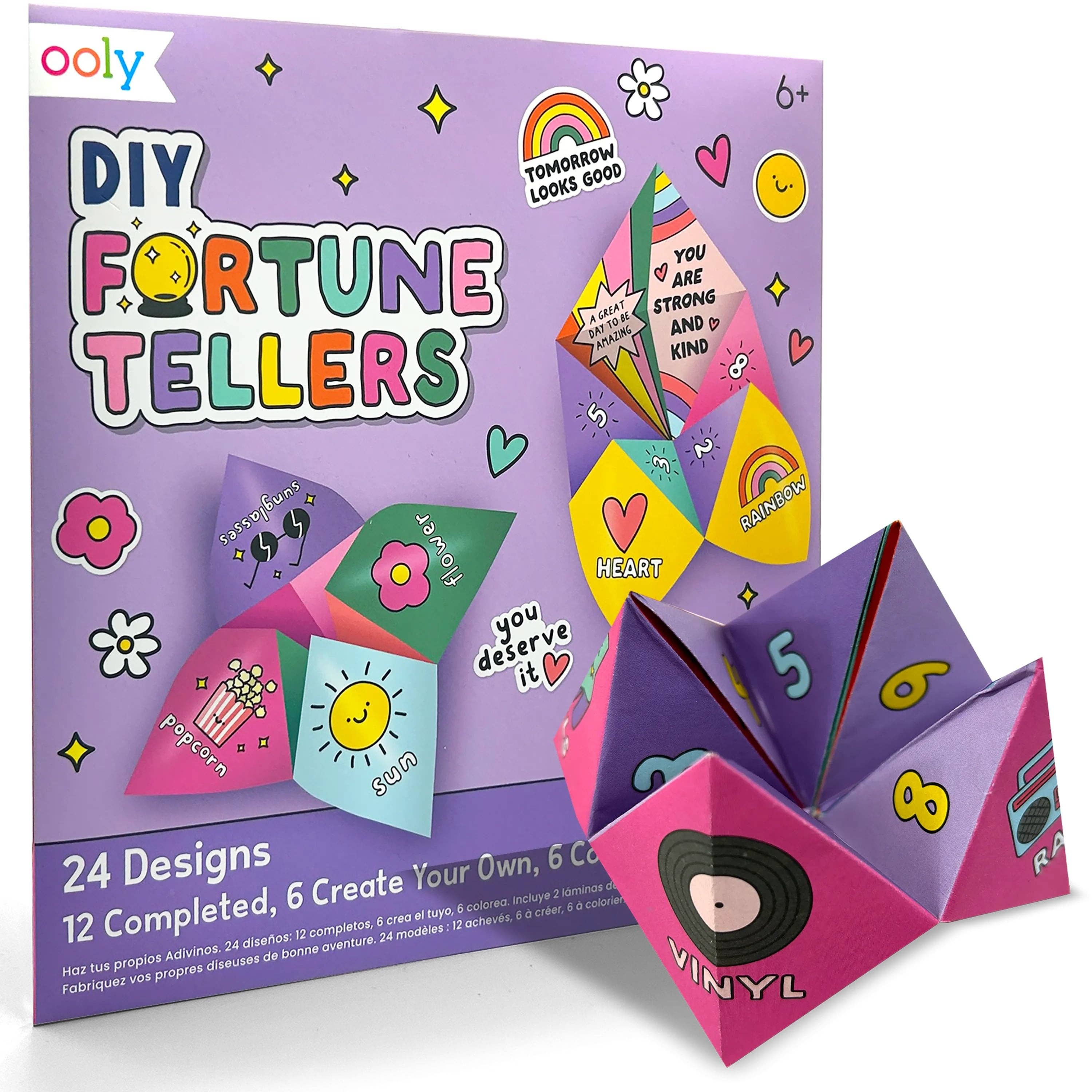 DIY Fortune Tellers - Set of 24 Designs OOLY