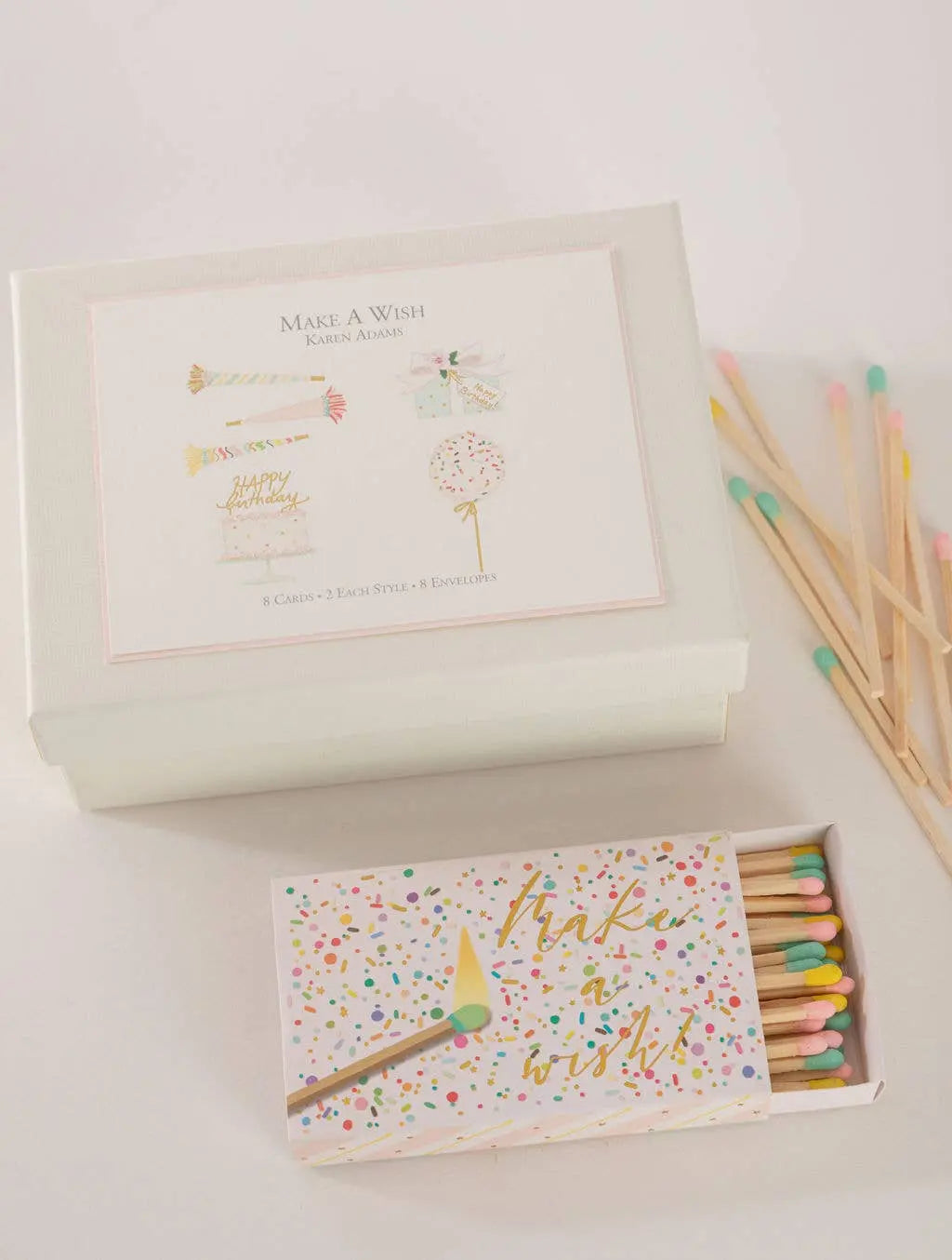 Happy Birthday Matchbox Karen Adams Designs