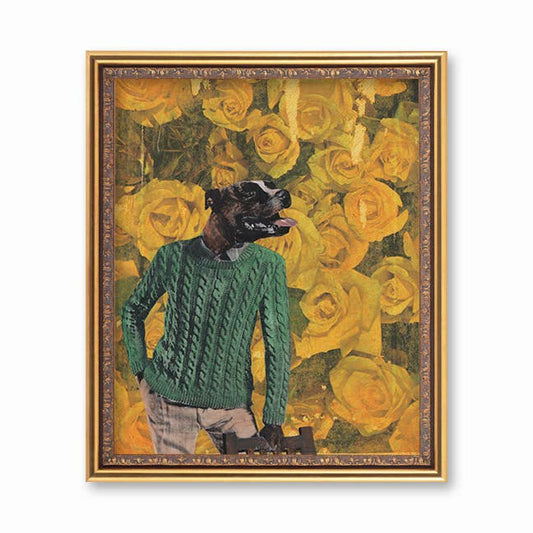 Pit Bull 8x10" Art Print Pergamo Paper Goods
