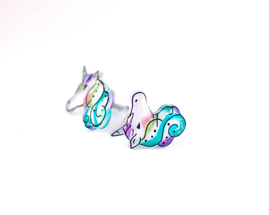 Unicorn Stud Earrings