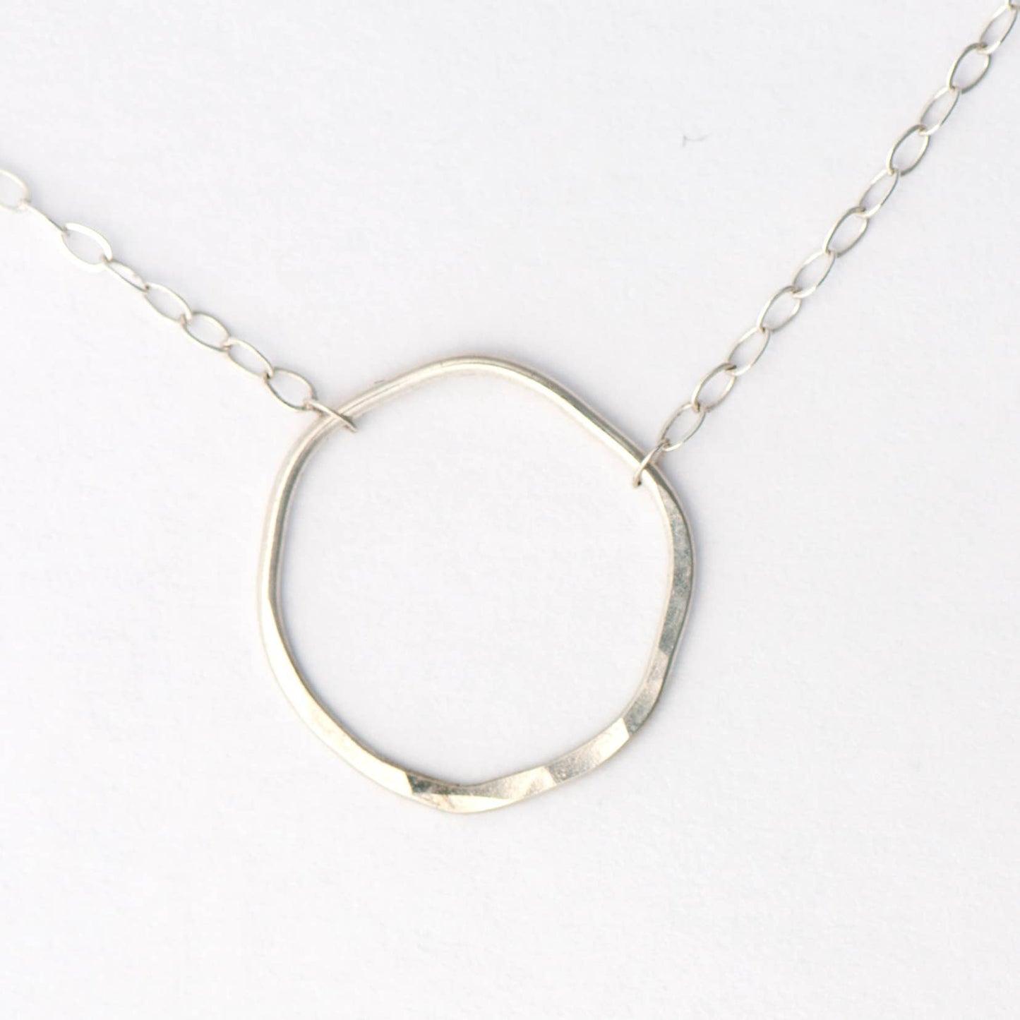 Imperfect Circle Necklace Britta Ambauen Jewelry